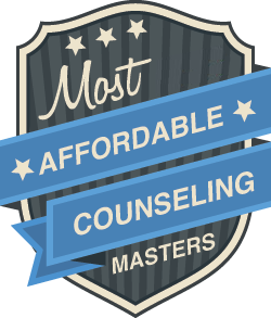 Most Affordable Master's Counseling Programs Badge